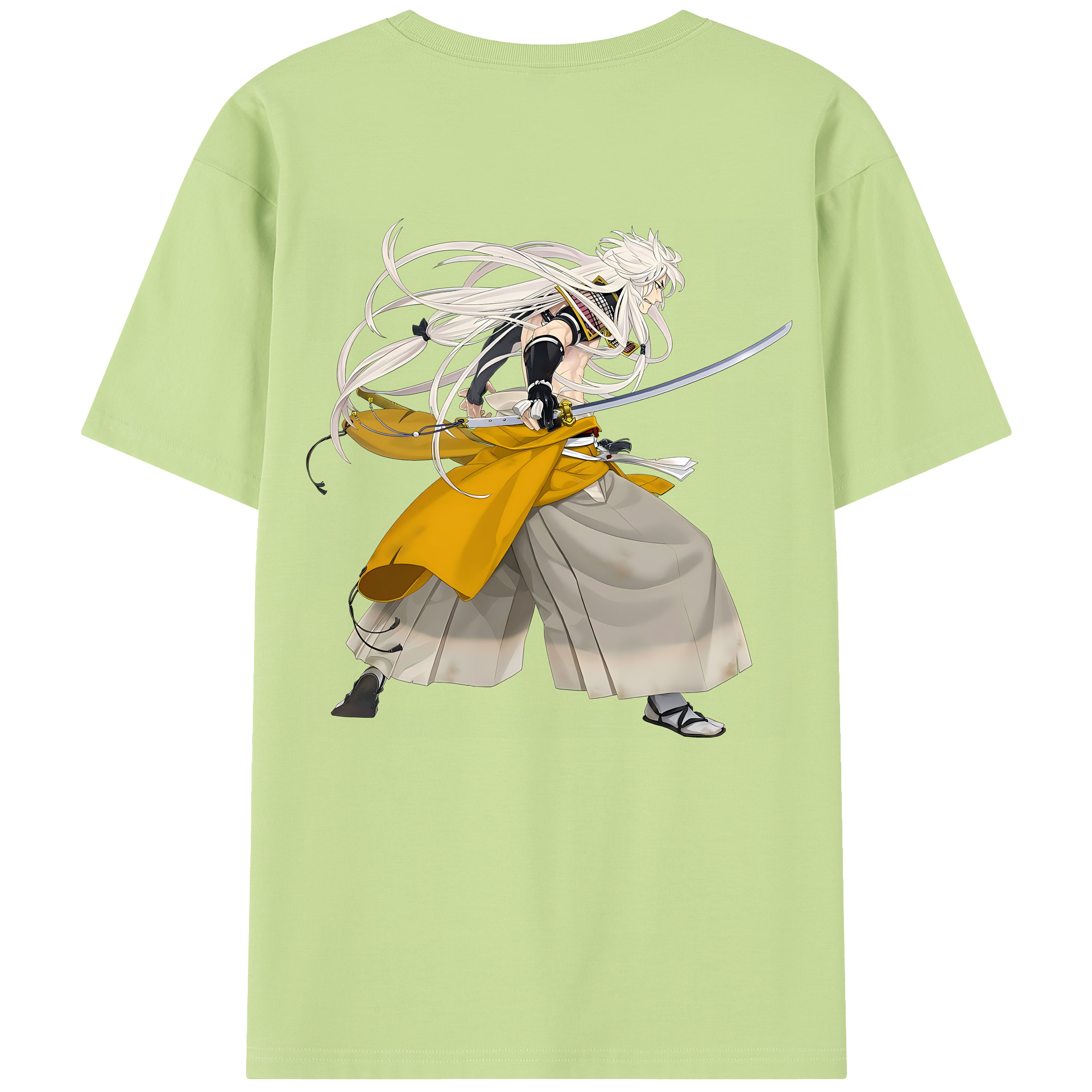 （画像用） 刀剣乱舞 Touken Ranbu 綿100％半袖Tシャツ（背面プリント）
